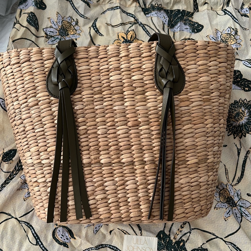 Ulla Johnson Surfside Straw Tote